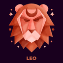 Leo zodiac icon