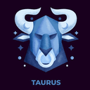 Taurus zodiac icon