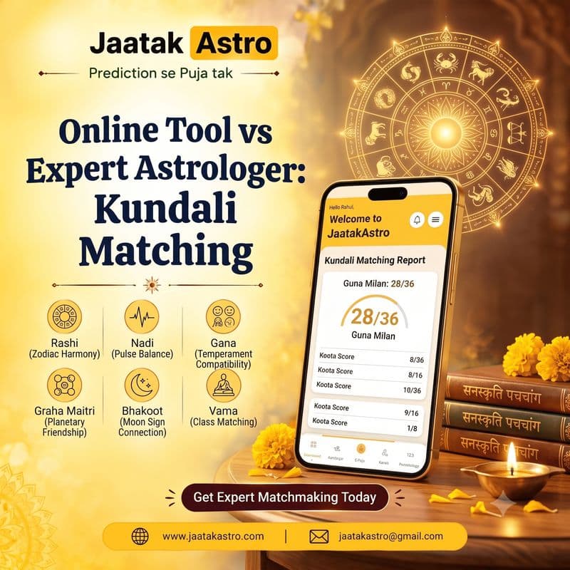 Which to Choose: Online Kundali Matching Program or an Experienced Astrologer?